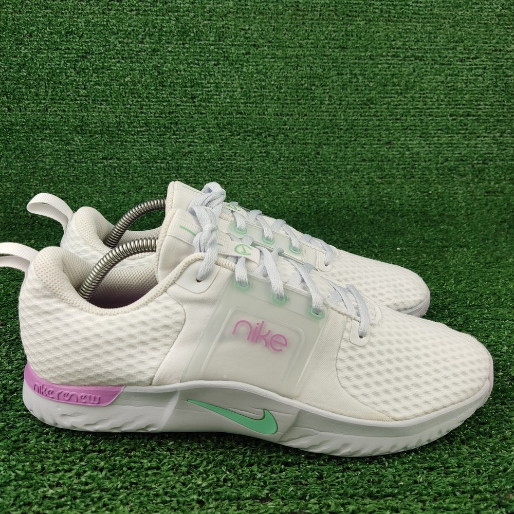 Nike Sneakers Women 11 White Renew In-Season TR 10 Training CK2576-104 Athletic